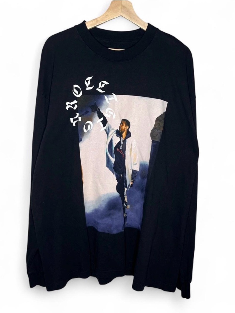 Usher Flippers Las Vegas Residency 2023 Long Sleeve Shirt Concert Tee
